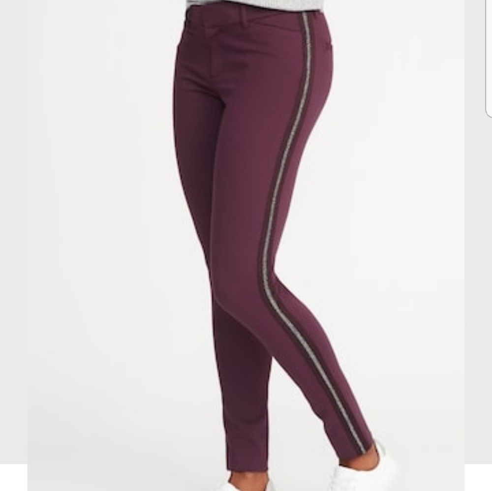Side stripe pants